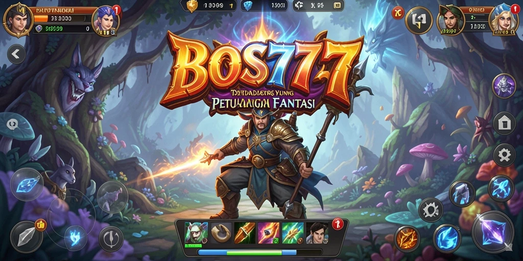 Tampilan gameplay menarik dari <strong>BOS777</strong> yang menunjukkan pertarungan epik dan eksplorasi.