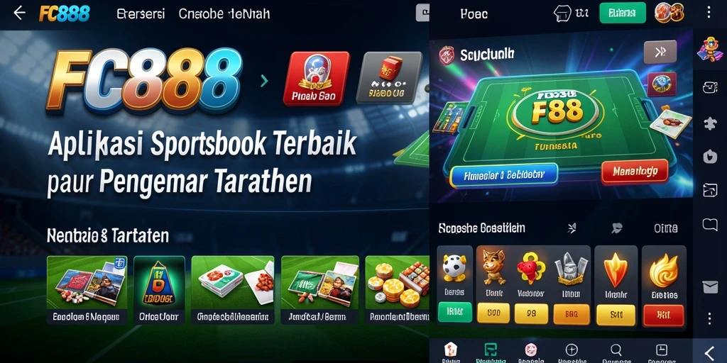 Screenshot gameplay FC888 yang menunjukkan antarmuka taruhan.
