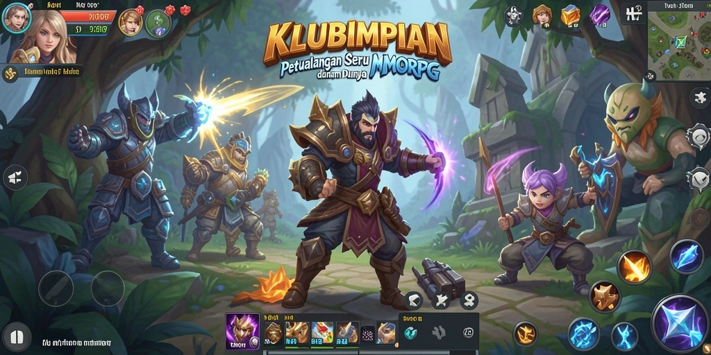 Screenshot gameplay KLUBIMPIAN yang menarik dan penuh aksi.