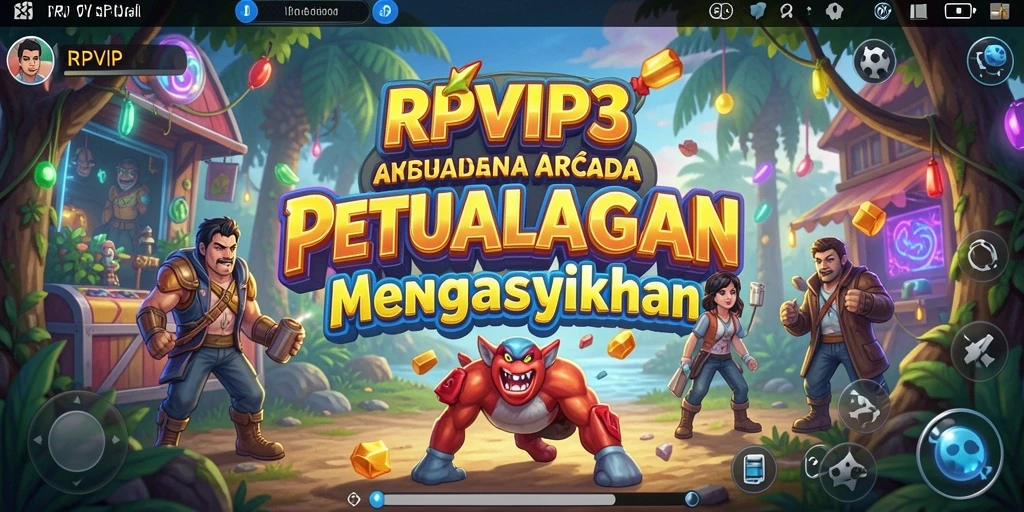 Tangkapan layar gameplay RPVIP3 yang menampilkan aksi seru.