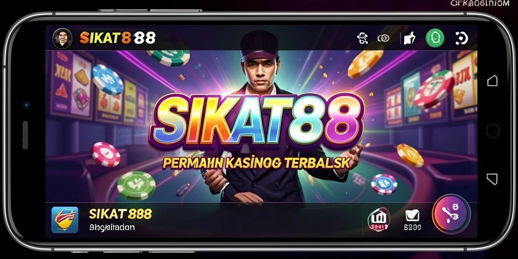 Tampilan gameplay menarik dari SIKAT88 dengan berbagai pilihan permainan kasino.